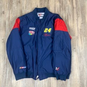 Jeff Gordon Jacket XL Navy and red